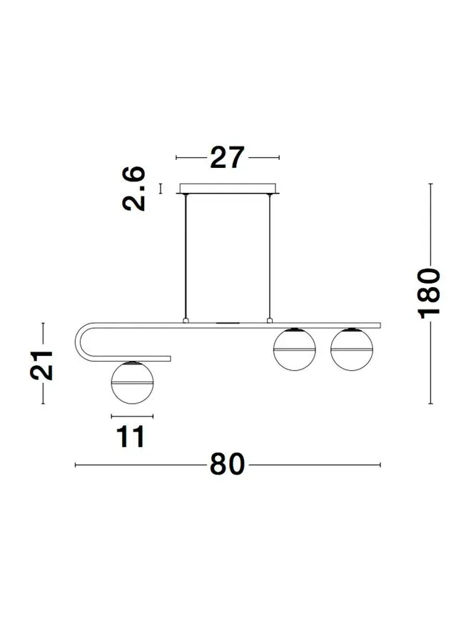 Luster NOVA LUCE 9960615 3x5W G9 230V IP20